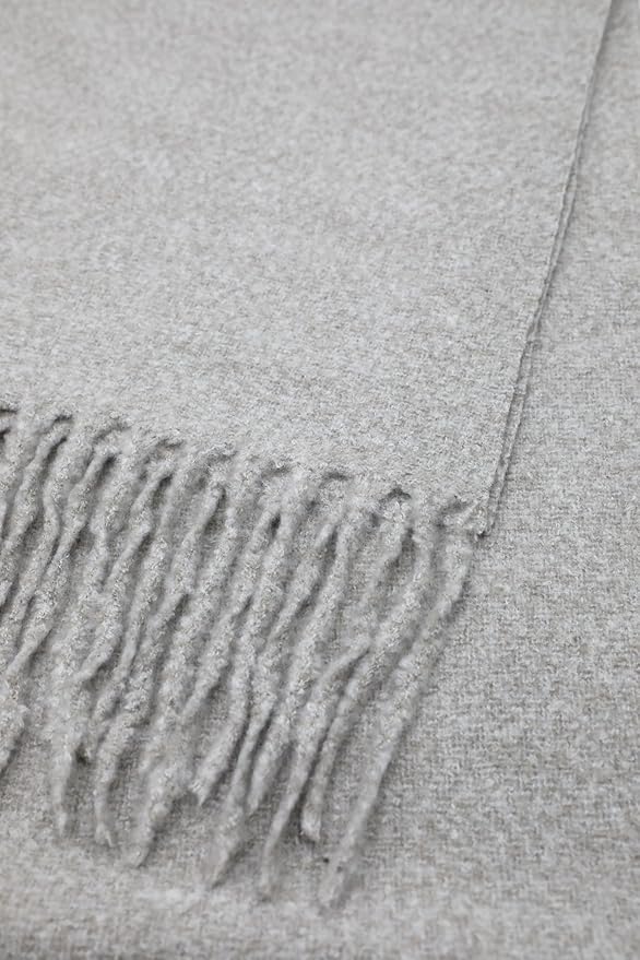 Achillea Warm Cashmere-Feel Winter Scarf – Thick Pashmina Shawl Wrap for Cold Weather