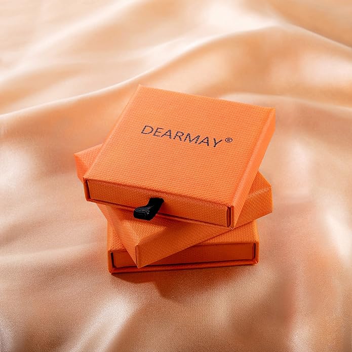 DEARMAY Dainty Initial Heart 14K Gold Plated Bracelets for Women Trendy, Letter Charm Bracelet Jewelry Cute Simple Fashion Chain Gift