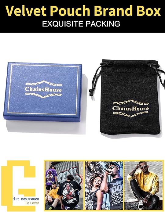 ChainsHouse Stainless Steel Cuban Link Bracelet, 8mm/12mm/17mm Width, 7.5"/8.3"/9", 18K Gold Plated Chain Wrist Bracelets for Men Women, Send Gift Box