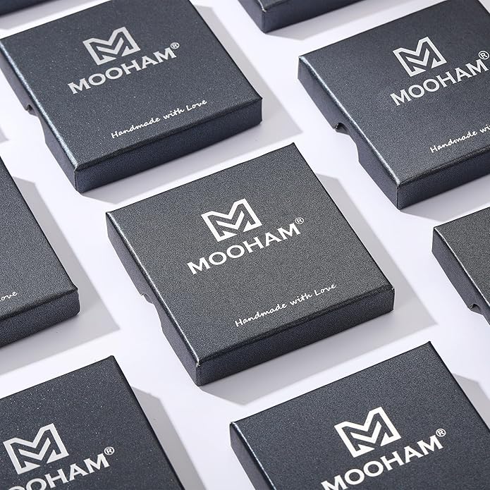 M MOOHAM Gold Lariat Necklace for Women - Dainty 14K Gold Plated Y-Shaped Long Drop Necklace Pearl Cross Clover Butterfly Cubic Zirconia Charm Layered Necklaces for Women Simple Jewelry Gifts