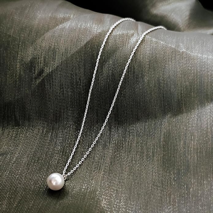 Zeffy Gold Pearl Necklace for Women, Dainty 14K Gold/Silve Plated Layered Pearl Choker Pearl Earrings Pearl Bracelets Wedding Trendy Gold Jewelry Set for Women Gifts