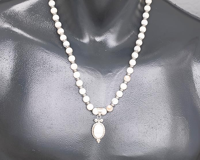 Natural Carnelian Agate Silver Pendant, Genuine Black Onyx Beaded Necklace, Gemstone Strong Necklace, 18x13 Cabachon, Fashion Dainty Jewelry, Healing Crystal Chakra Necklace, Minimalist Necklace