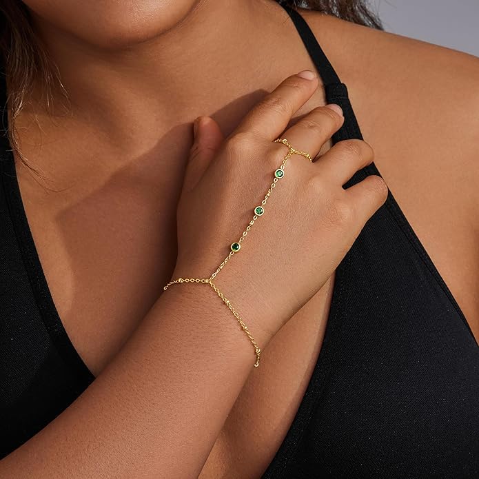 Gold Bracelets for Women Non Tainish,Dainty Bracelets Stack for Women Trendy, Gold Plated Cuff Bracelets Stack With Beaded Cuban Paperclip Snake Rope Bangle Hand Chain Jewelry Gifts for Women