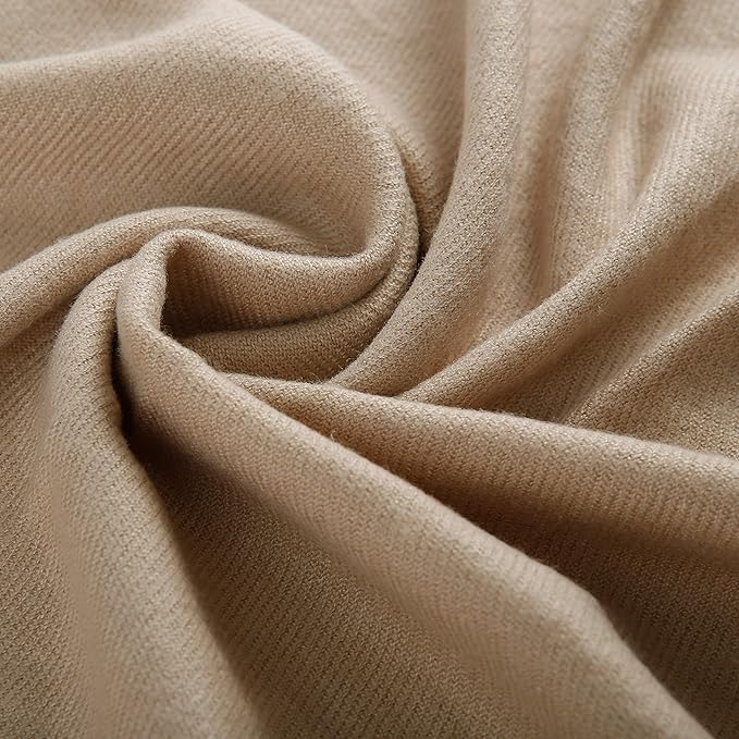 HOYAYO Extra Large Thick Pashmina Shawl Wraps - Wool Soft Winter Warm Scarves Travel Blanket for Women