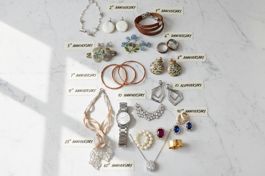 💎 Anniversary Jewelry by Year