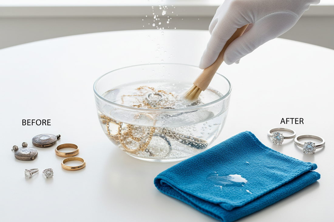 How to Clean Jewelry at Home ✨