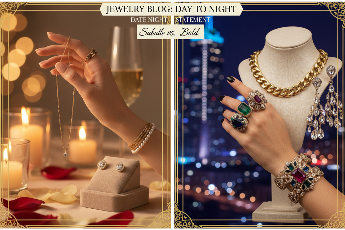✨ Jewelry for Date Night: Subtle vs Bold