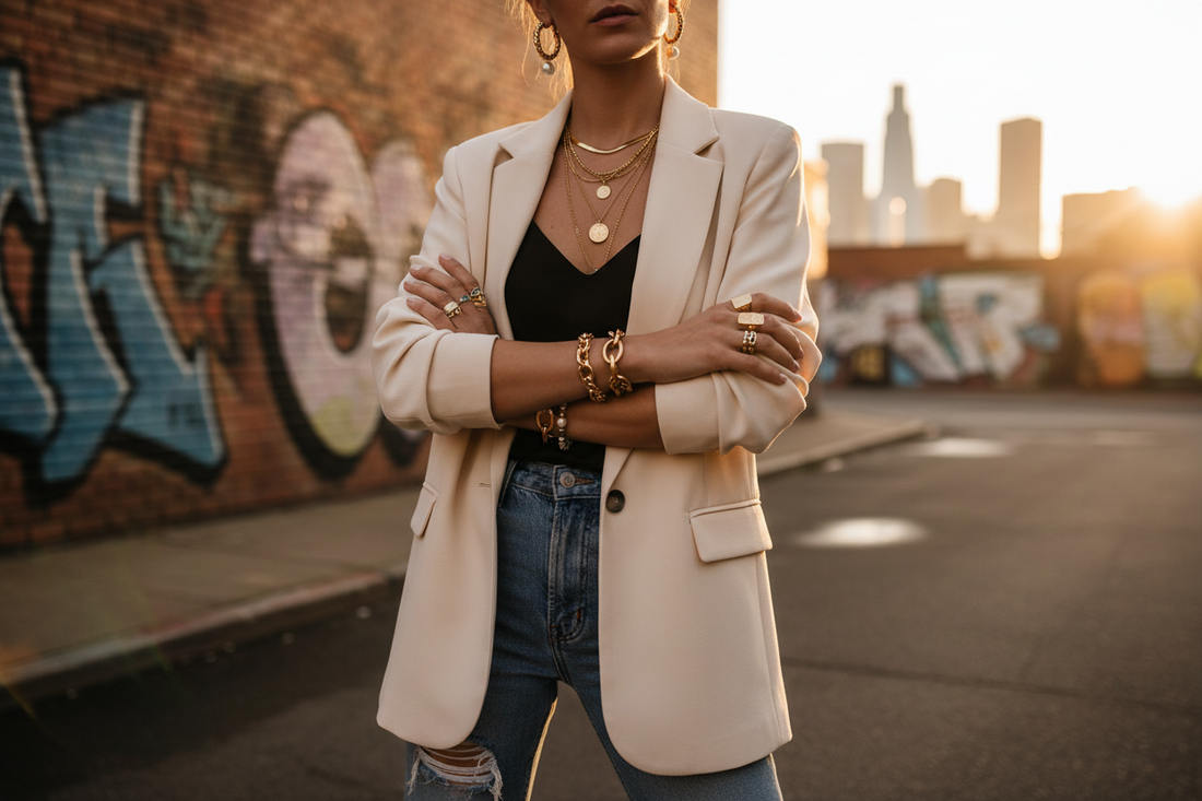 ✨ Jewelry Trends Inspired by Street Style