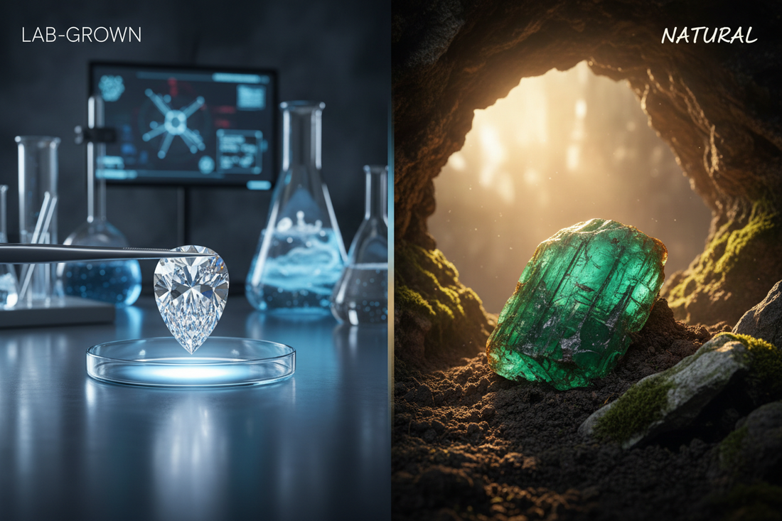💎🔬 Lab-Grown vs Natural Stones