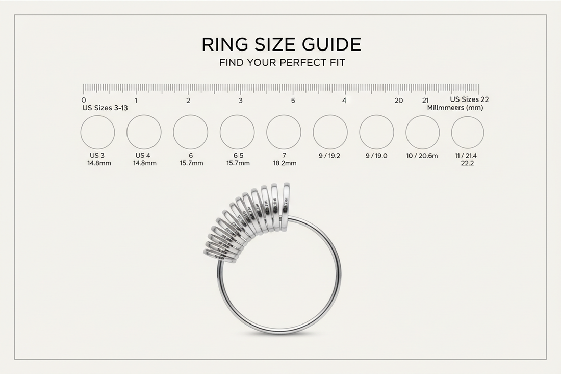 💍Ring Size Guide for Americans (Men & Women)
