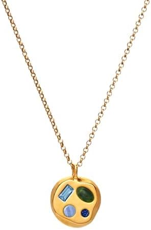 Birthdate 14k Gold Necklace for Women - 16-20in Adjustable 14 Karat Gold Chain with Lobster Clasp - Cadenas de Oro 14k Puro Para Mujer, Ladies Jewelry Birthstone