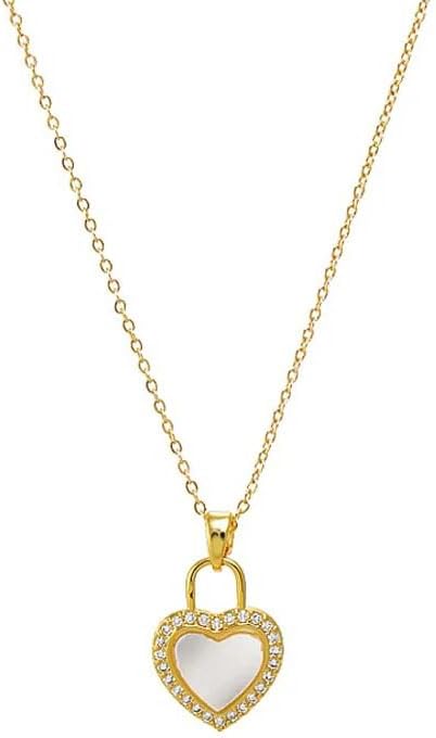 Mother-of-Pearl Gemstone Necklace