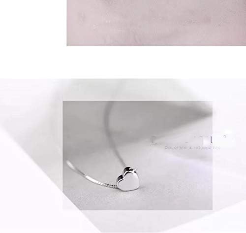 S925 Sterling Silver Choker Short Dainty Necklace for Women Jewelry