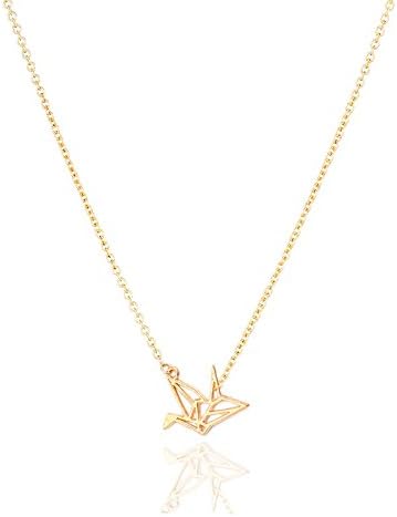 Hundred River Friendship Anchor Compass Necklace Good Luck Elephant Pendant Chain Necklace with Message Card