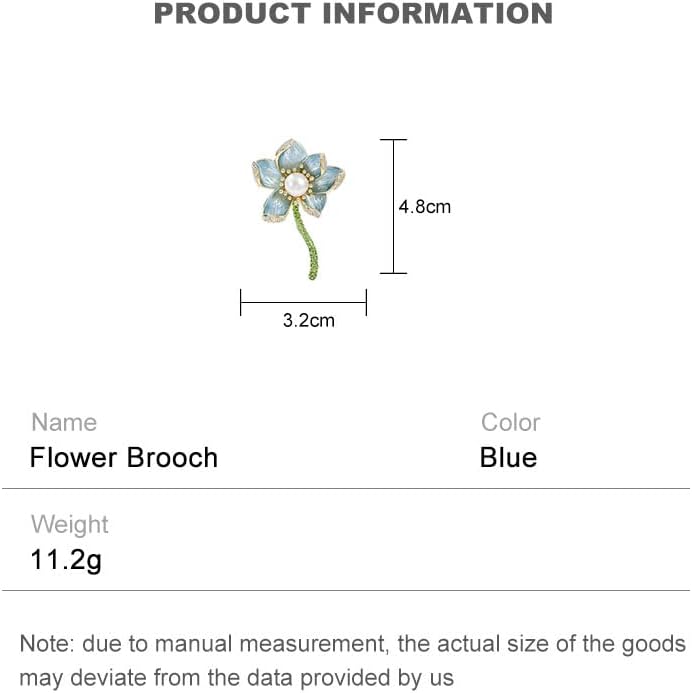 14K Gold High-End Suit Coat Pin, Unique Design Little Bee Flower Gold Brooch Pin for Women, Vintage Brooch