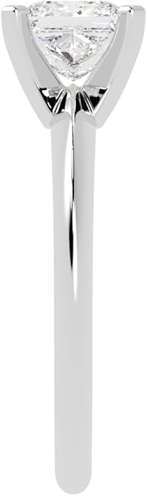 Houston Diamond District 1 to 5 Carat LAB GROWN Solitaire IGI CERTIFIED Diamond Engagement Ring (E-F Color VS2-SI1 Clarity)