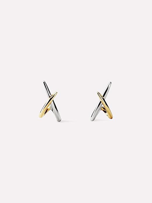 Gold Earrings for Women Trendy,14K Gold Stud Earrings Dainty Earrings Simple Minimalist Gold Earrings Hypoallergenic Earring for Women Gifts