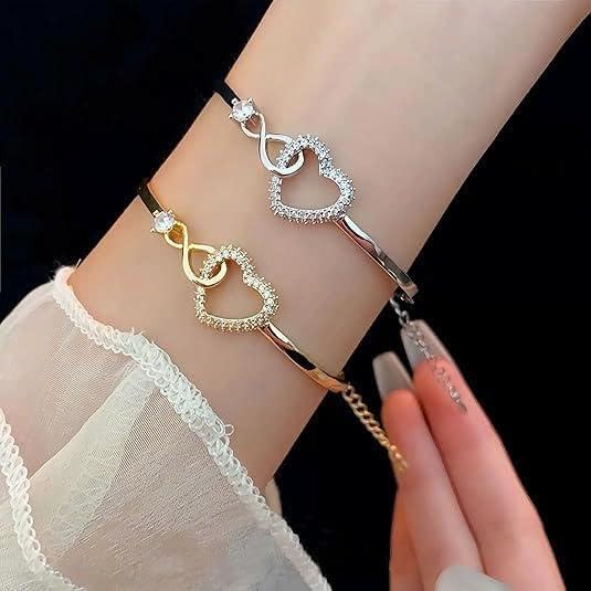 To My Soulmate Bracelet, Soulmate Bracelet For Women, Soulmate's Jewelry Gift From Boyfriend Husband Friend With Message Card And Box Meaning, Valentine Gifts For Her, Birthday Christmas Gifts