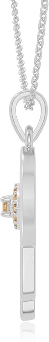 Natural Gemstone Evil Eye-Hamsa Hand Pendant Necklaces for Women in Silver/18K Yellow/Rose Gold Vermeil,Birthstone Jewelry Gifts for Her Birthday,Anniversary,Christmas,Graduation