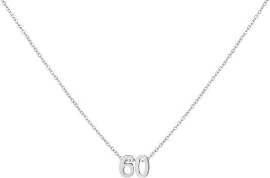 Number Necklace for Women Dainty 18K Gold Plated Pendant Necklace Charm Birth Month Personalized Jewelry Birthday Gift