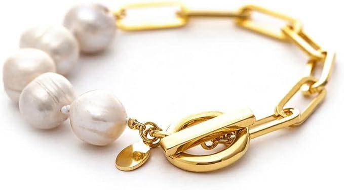 Adabele 1 Strand Real Natural Potato Round White Cultured Freshwater Pearl Loose Beads 10-11mm for Jewelry Craft Making 14 Inch FP4-11