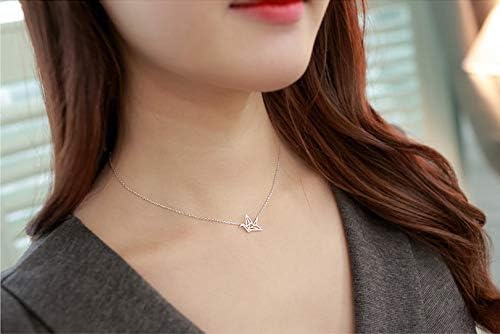 Hundred River Friendship Anchor Compass Necklace Good Luck Elephant Pendant Chain Necklace with Message Card