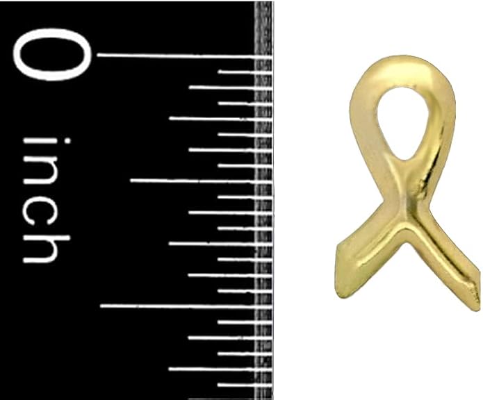 1/2/5/10/25/50/100pcs Satin Awareness Ribbon Pins (Pick your color), for Cancer & Disease Awareness, Bulk Quantities for Fundraising, Events, Gift Giving