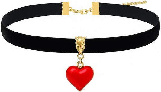 6pcs Costume Choker Necklace Women Black Lace Goth Vampire Accessories for Gothic Clothes