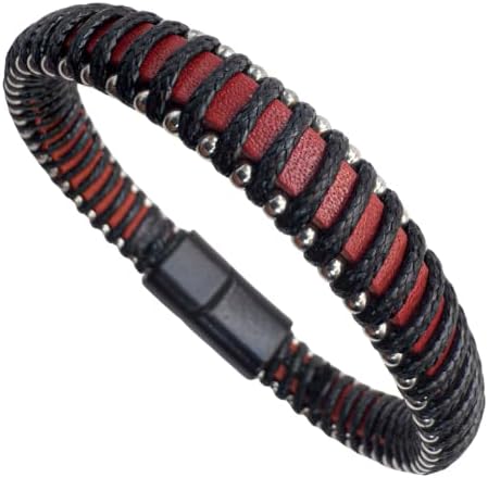 nevfactory Leather Bracelet for Men (Z.Series)