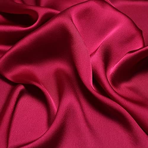 ANDANTINO 100% Mulberry Silk Square Scarf for Hair-25.6" X25.6'' Women Men Natural Silk Neckerchief Digital Printed Headscarf