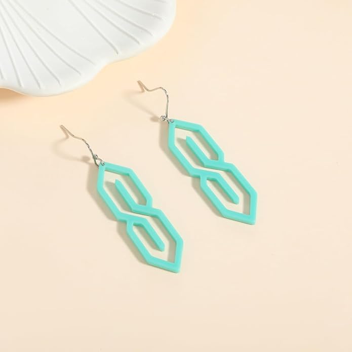 Madison Tyler 80s 90s Sport Earrings for Women | Funny Dangle Earrings for Women | 90s Vintage Dangling Earrings for Women | Jewelry Gift for Women