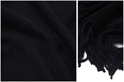 Novawo Wool Shawl Large Thick Pashmina Travel Blanket Scarf Winter Wraps for Women