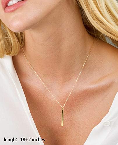Turandoss Gold Layered Necklaces for Women - 14K Gold Plated Handmade Multilayer Bar Pearls Coin Disc Moon Butterfly Medallion Adjustable Dainty Layered Choker Necklaces for Women Jewelry