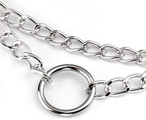 MILAKOO PU Leather Punk Choker Necklaces Circle/Heart Charm Adjustable Collar Necklace for Women