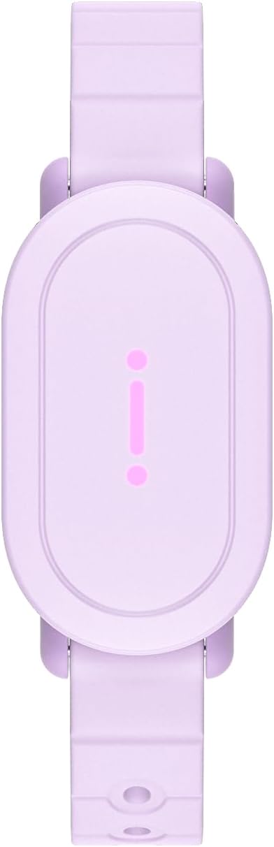 BOND TOUCH 4 POP Long-Distance Relationship Smart Bracelet for Couples to Feel Connected (1 Unit) Long Battery Life, Bluetooth Connection, Haptic Vibration, Compatible with iOS and Android (Lilac)