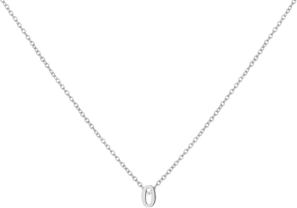 Number Necklace for Women Dainty 18K Gold Plated Pendant Necklace Charm Birth Month Personalized Jewelry Birthday Gift
