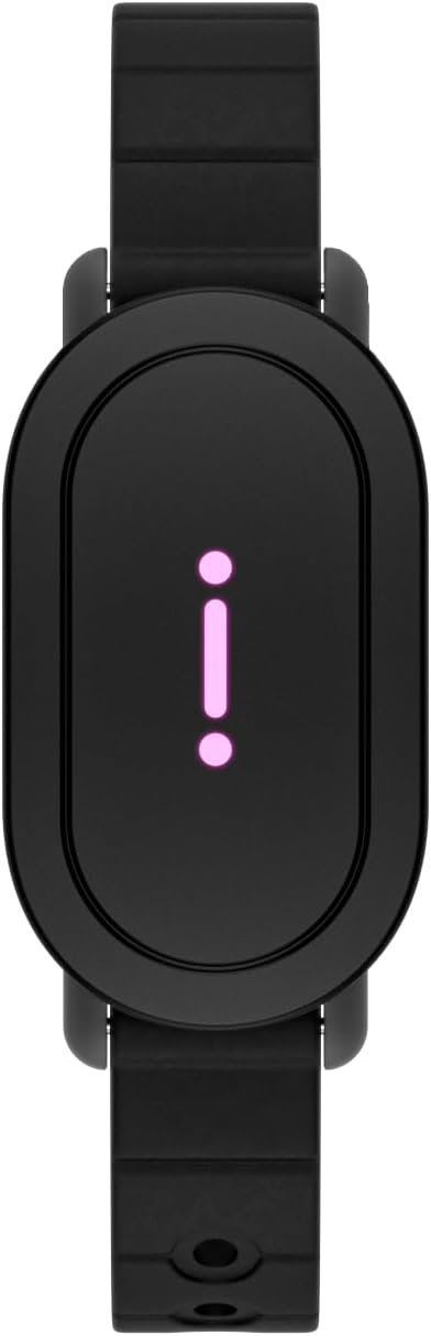 BOND TOUCH 4 POP Long-Distance Relationship Smart Bracelet for Couples to Feel Connected (1 Unit) Long Battery Life, Bluetooth Connection, Haptic Vibration, Compatible with iOS and Android (Black)
