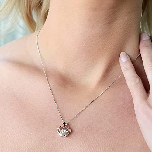Couples Gifts Necklace To My Soulmate Necklace Birthday Christmas Jewelry Romantic Gifts For My Wife with Message Card Box Personalized Gift Present Pendant for Future Wife Soulmate Girlfriend