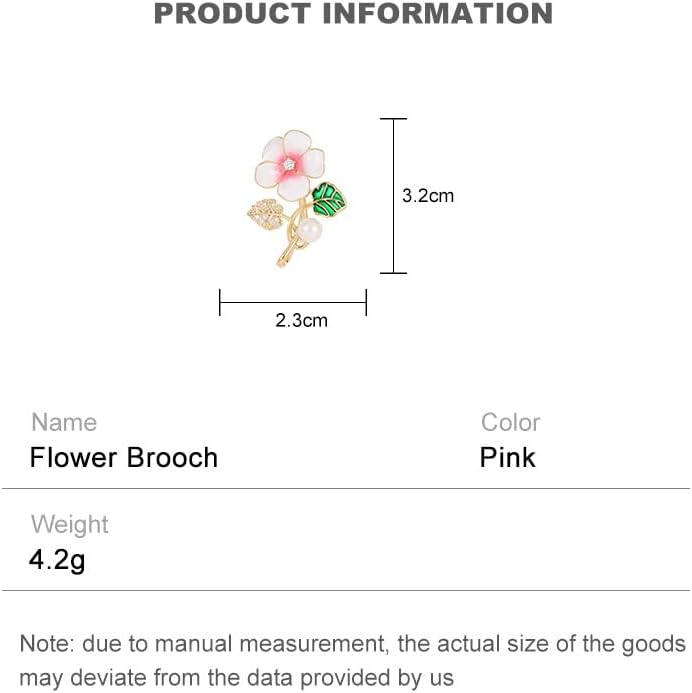 14K Gold High-End Suit Coat Pin, Unique Design Little Bee Flower Gold Brooch Pin for Women, Vintage Brooch