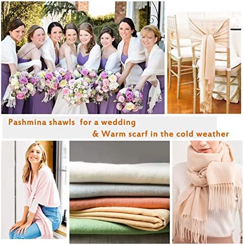 FURTALK Winter Scarf for Women Pashmina Shawl Wraps Soft Warm Fashion Blanket Scarves Gifts