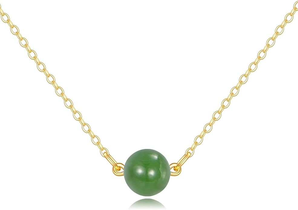 KECHO 14K Real Gold Freshwater Cultured Pearl Pendant Necklace 14K Solid Gold Jewelry Anniversary Birthday Gifts for Women