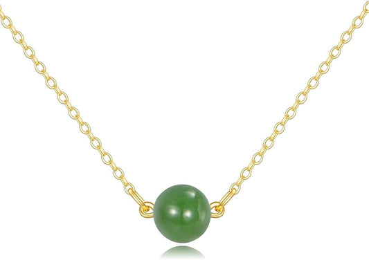 KECHO 14K Real Gold Freshwater Cultured Pearl Pendant Necklace 14K Solid Gold Jewelry Anniversary Birthday Gifts for Women