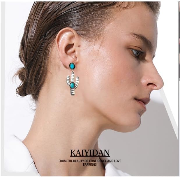 Silver/Gold Boho Dangle Statement Earrings for Women Trendy,Handmade Vintage Dainty Cute Long Drop Summer Earrings,fashion Accessories Jewelry Gifts