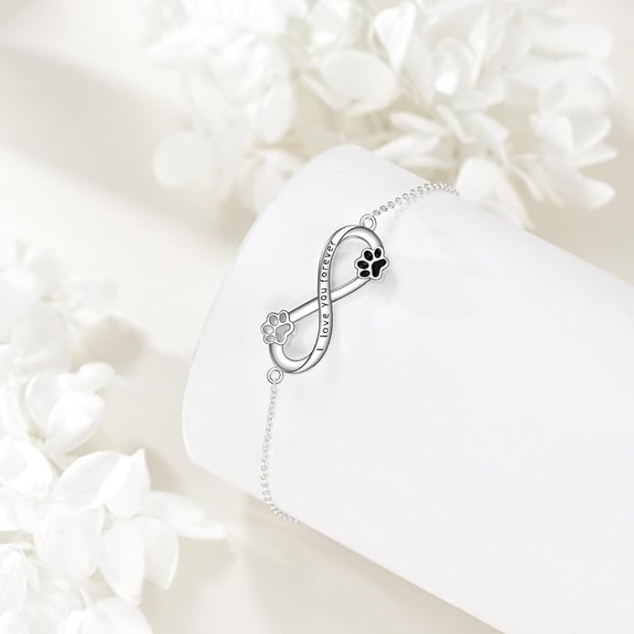 Animal Bracelet for Women 925 Sterling Silver Cat/Dolphin/Turtle/Horse Bracelet Jewelry Gifts