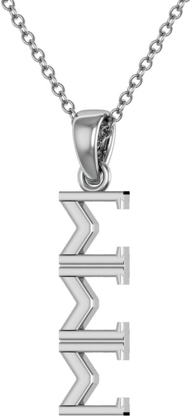 KING Sterling Silver 18" Adult Female Unisex Necklace - Classic, Elegant with Simulated Pearl and Lobster Clasp