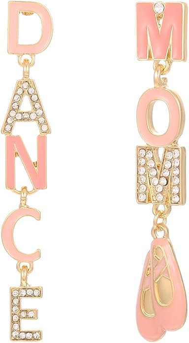 Madison Tyler 80s 90s Sport Earrings for Women | Funny Dangle Earrings for Women | 90s Vintage Dangling Earrings for Women | Jewelry Gift for Women