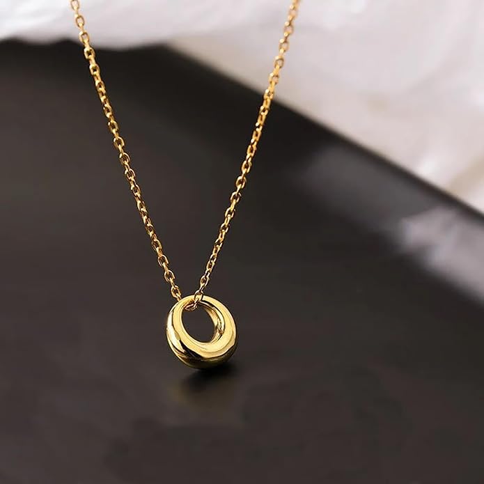 Gold Necklace for Women-14k Gold Plated Infinity Necklace Star Of David Necklace Evil Eye Cross Pendants Heart Dainty Gold Necklace For Women