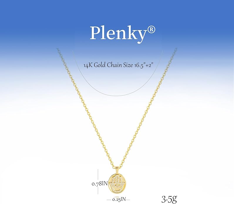 Gold Necklace for Women-14K Gold Plated Bow,Dragon,Shell, Palm Tree, Seahorse, Conch Shell,Sardines, Cowboy Boot,Bat,Bunny Pendant Beachy Jewelry for Women Gifts
