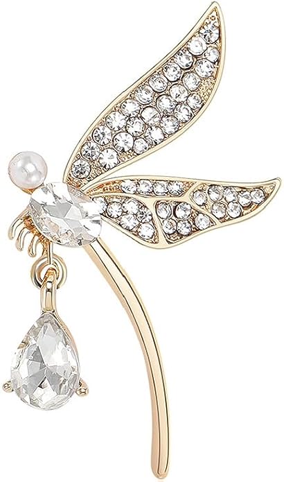 LuvQaze Animal Brooch for Women Men Zirconia Rhinestone Abalone Shell Animal Lapel Pin Christmas Birthday Holiday Gift for Wife Mother Girlfriend Daughter