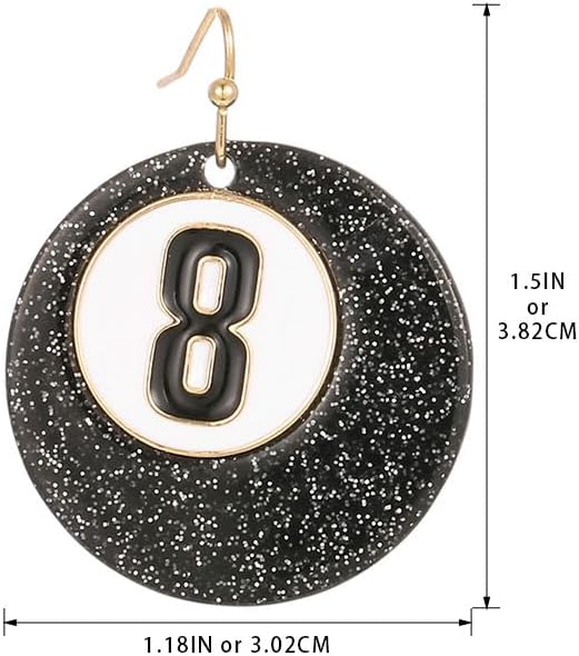 Madison Tyler 80s 90s Sport Earrings for Women | Funny Dangle Earrings for Women | 90s Vintage Dangling Earrings for Women | Jewelry Gift for Women